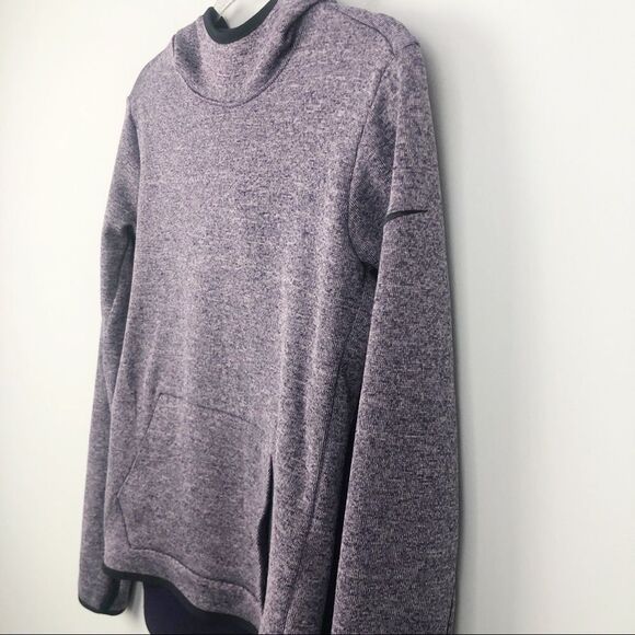 NIKE | Dri Fit Hooded Sweatshirt Purple Size Small - Picture 2 of 11